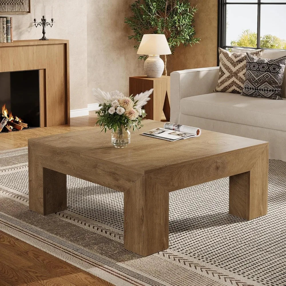 Square Coffee Table for Living Room
