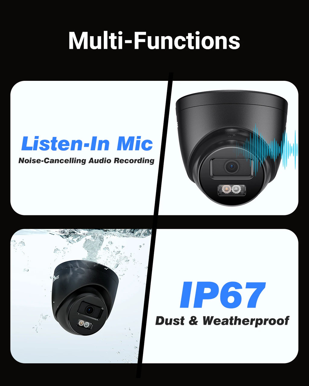 3K 6MP Ultra HD POE Video Surveillance System 8CH NVR Recorder
