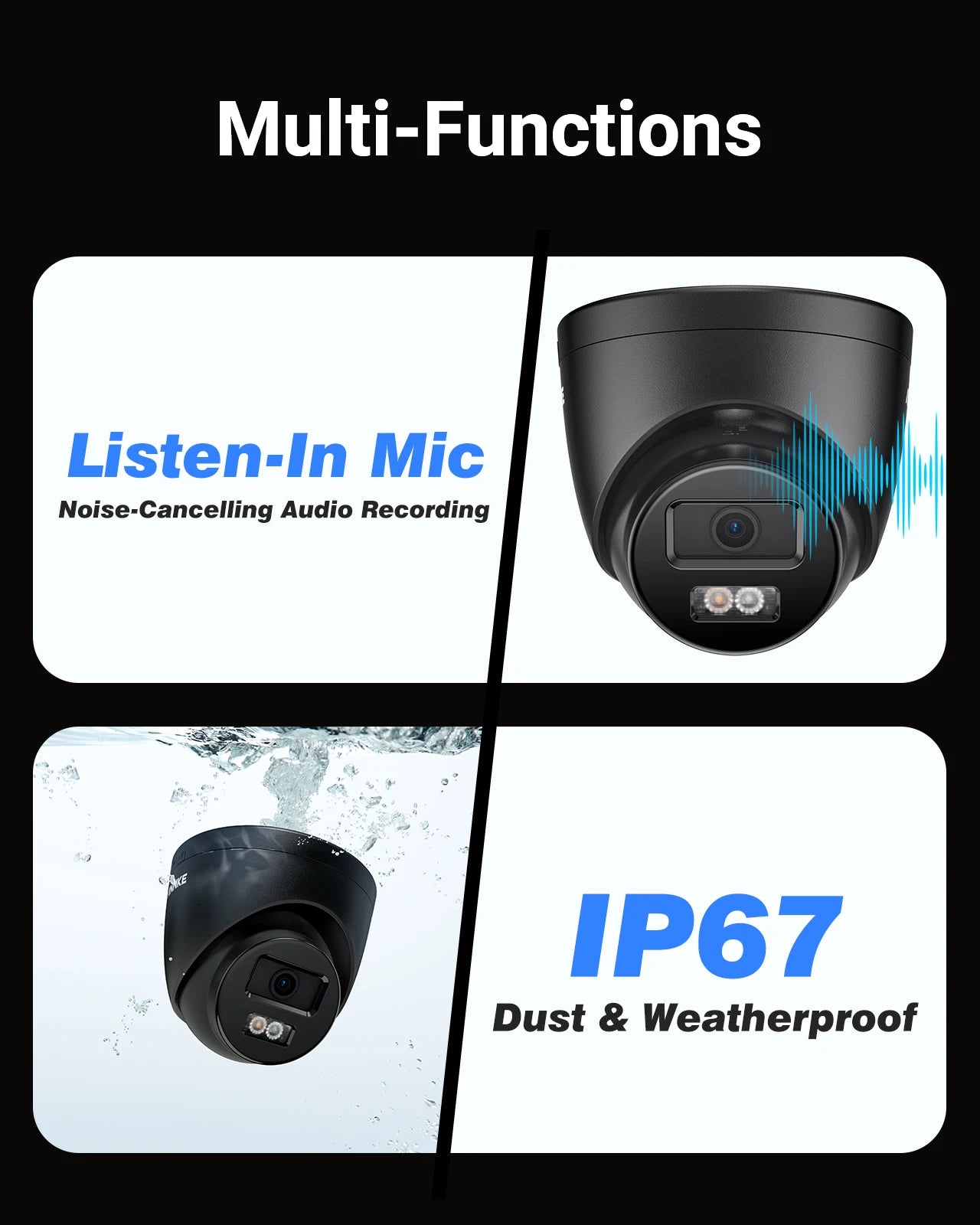 3K 6MP Ultra HD POE Video Surveillance System 8CH NVR Recorder