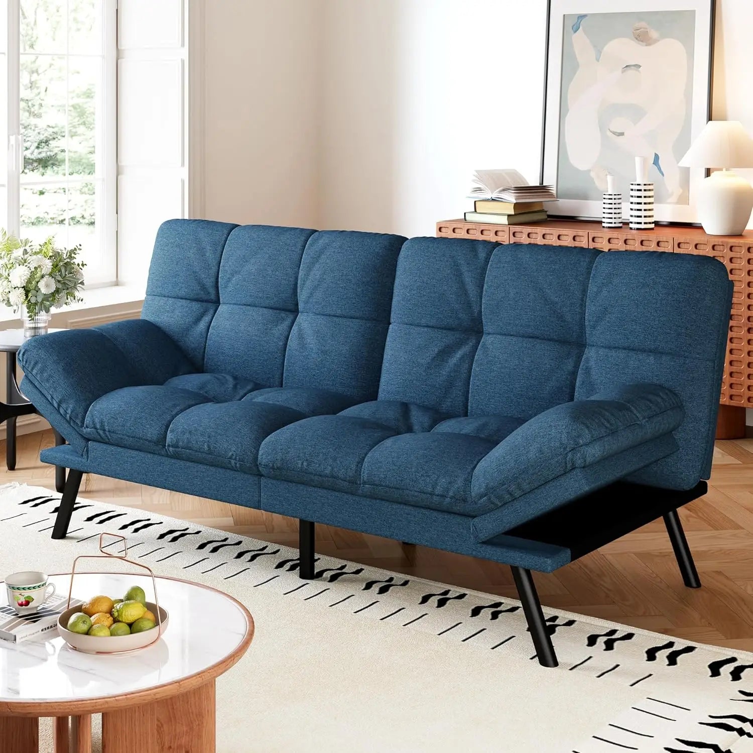 Convertible Futon Sofa Bed