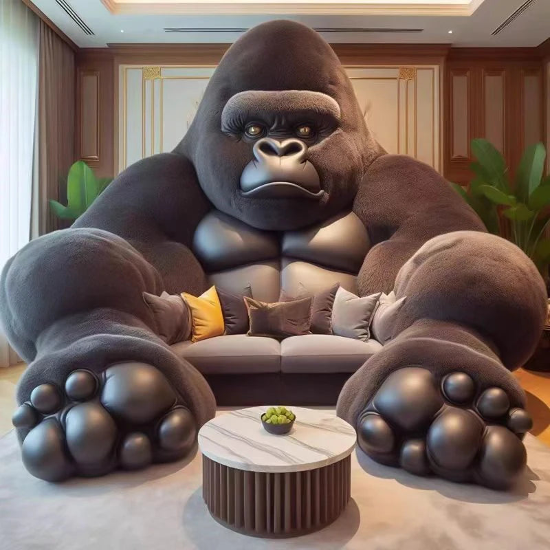 Designer Home Furniture Big Monster Gorilla King Kong Sofa