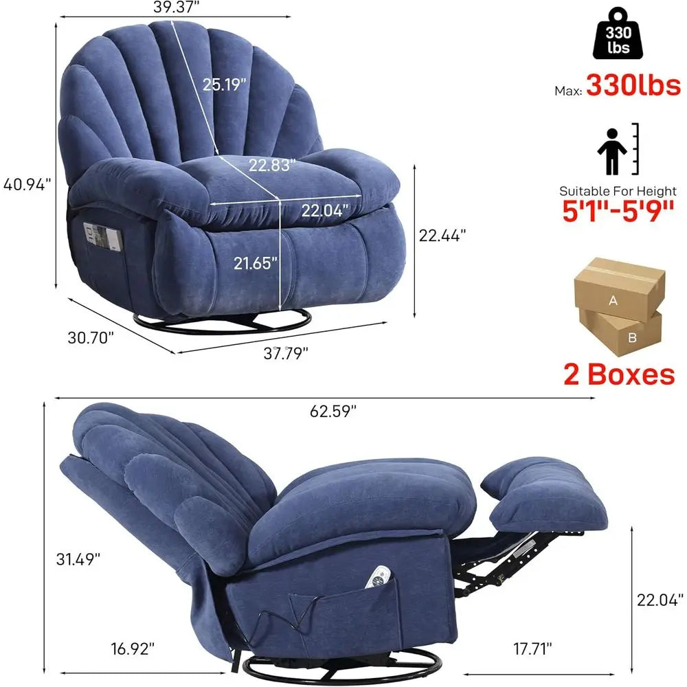 Swivel Electric Recliner Chair