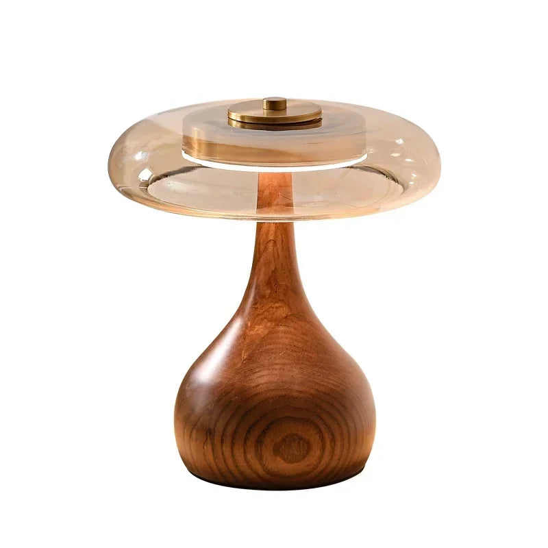 Retro Style Floor Lamp Wooden French Desk Lamp