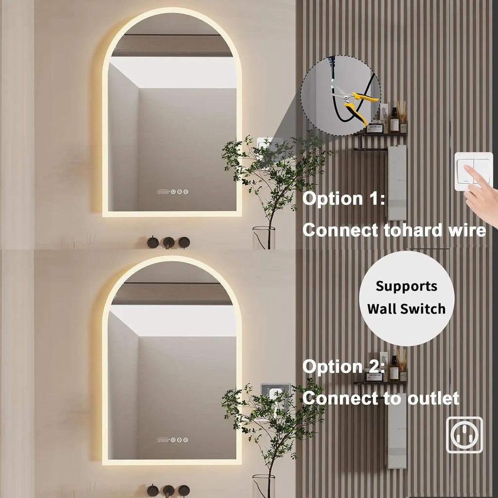 Backlit Smart LED Bathroom Mirror