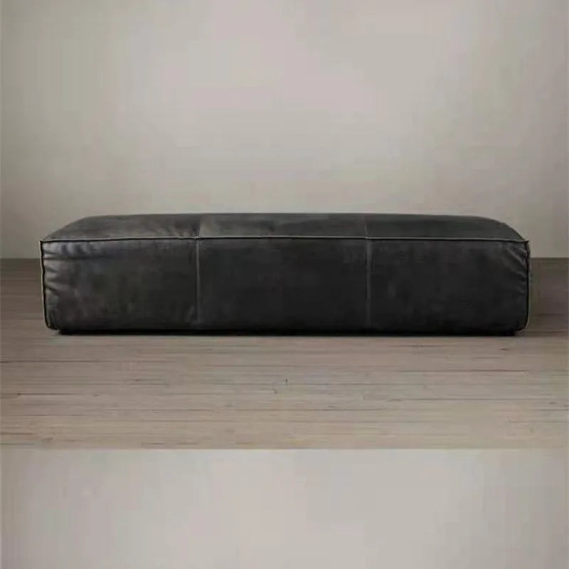 Italian minimalist living room retro sofa