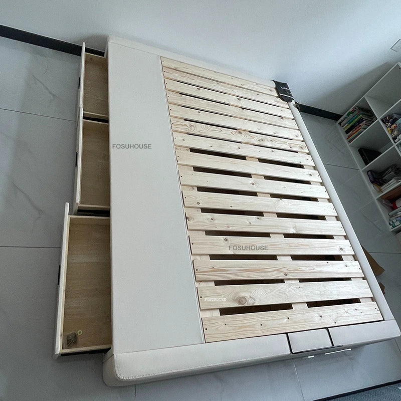Japanese Bed Frame with Storage