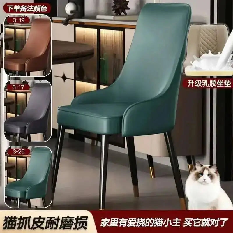 Luxurious Modern Leather Dining Chairs