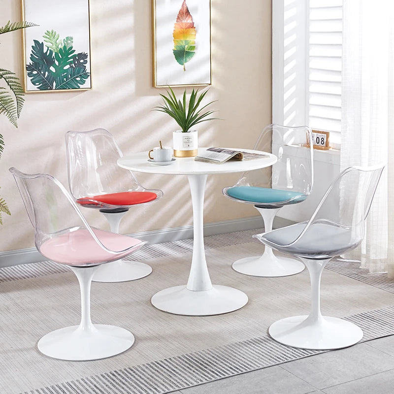 Dining Chair Swivel Armchair
