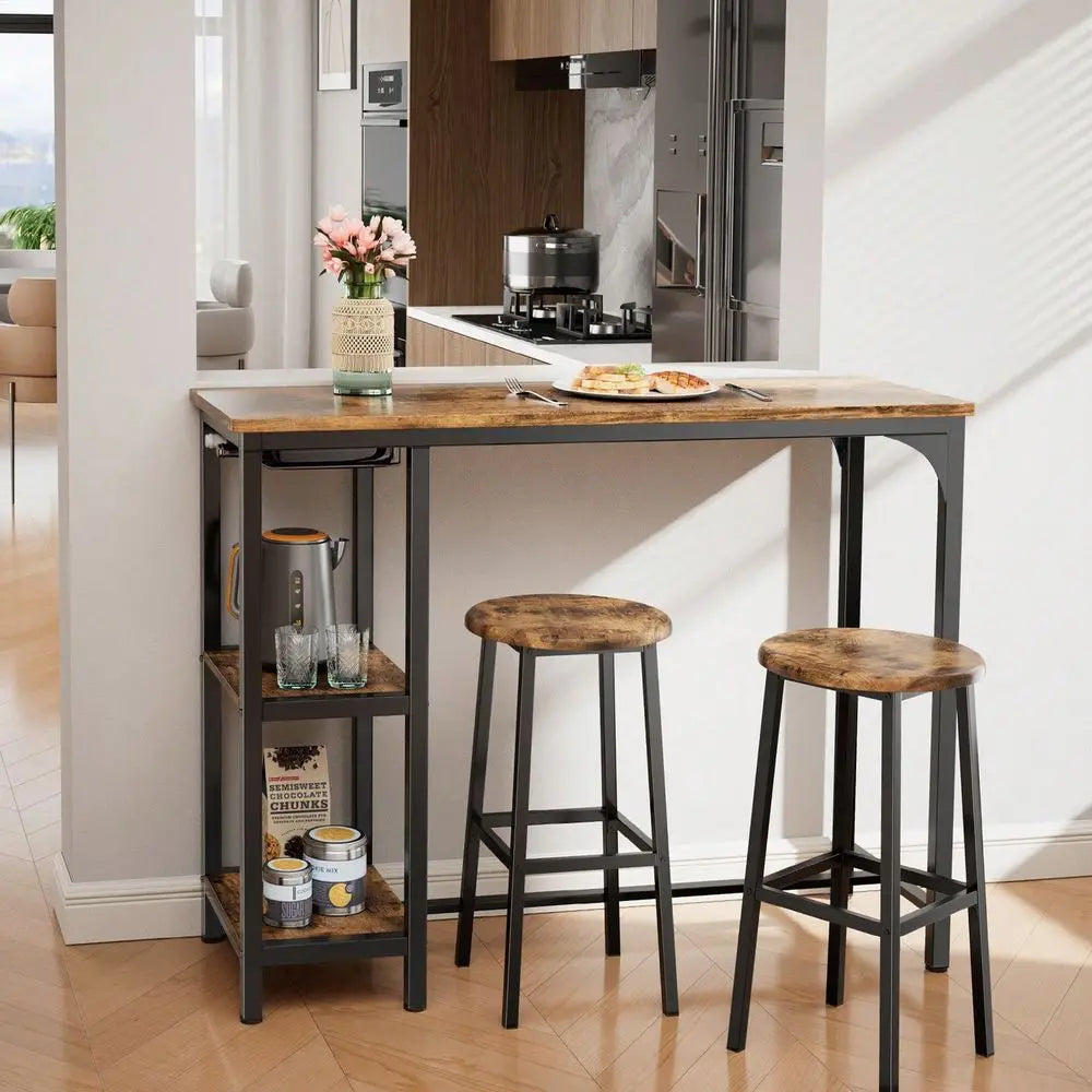 3 - Piece Kitchen Counter Dining Table Set
