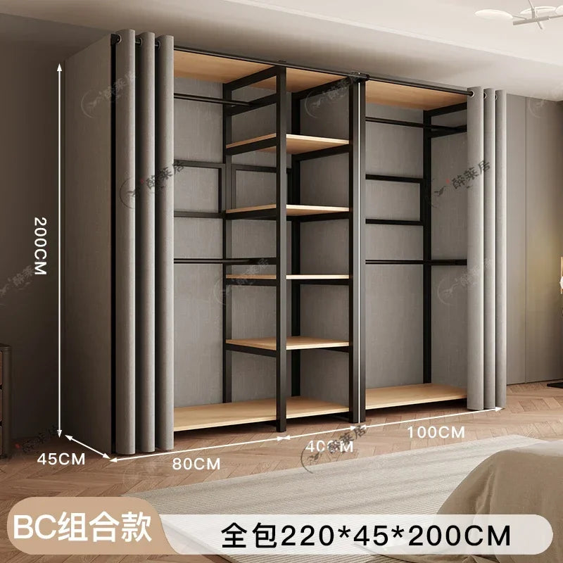 Integrated household easy assembly steel frame