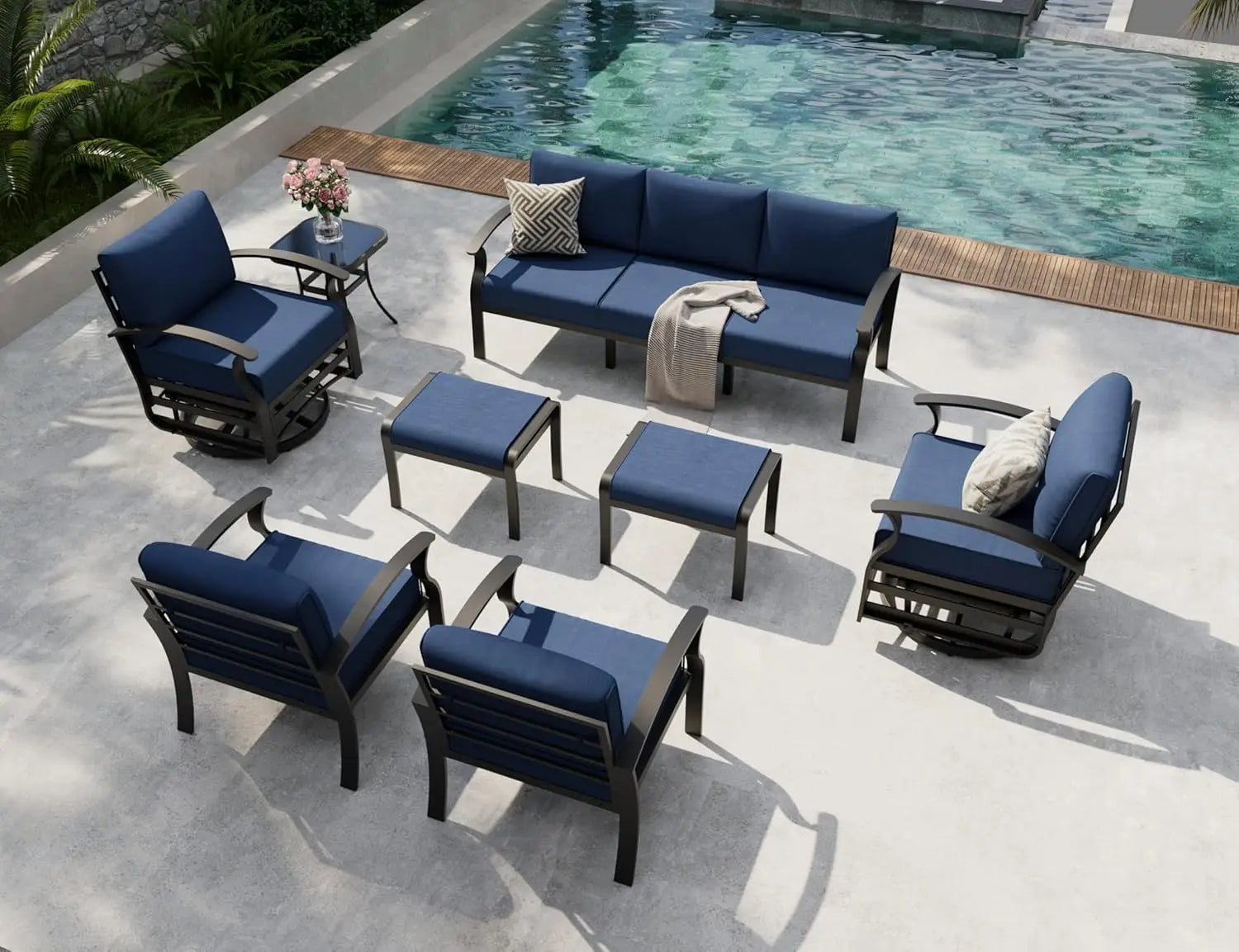 Aluminum Outdoor Patio Furniture Set