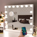 Large Vanity Mirror with Lights for Desk,