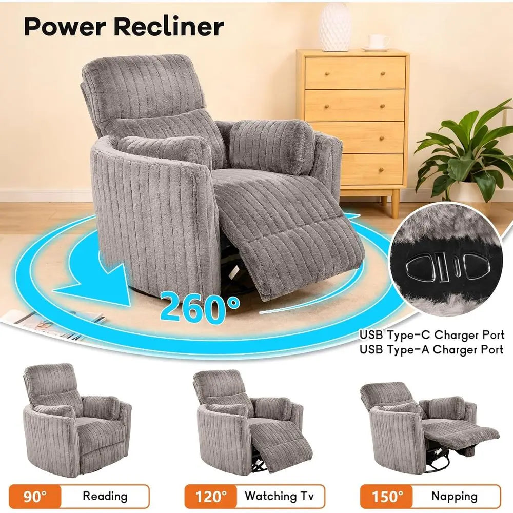 Swivel Rocker Recliner Chair