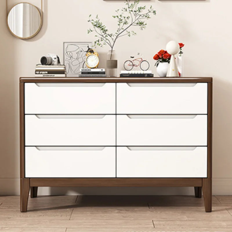 Wooden Chest of Drawers 5-Drawer & 6-Drawer Dresser Cabinet