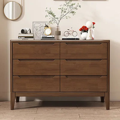Wooden Chest of Drawers 5-Drawer & 6-Drawer Dresser Cabinet