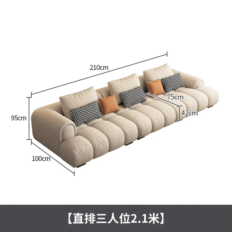 Sectional European Living Room Sofas Armchairs
