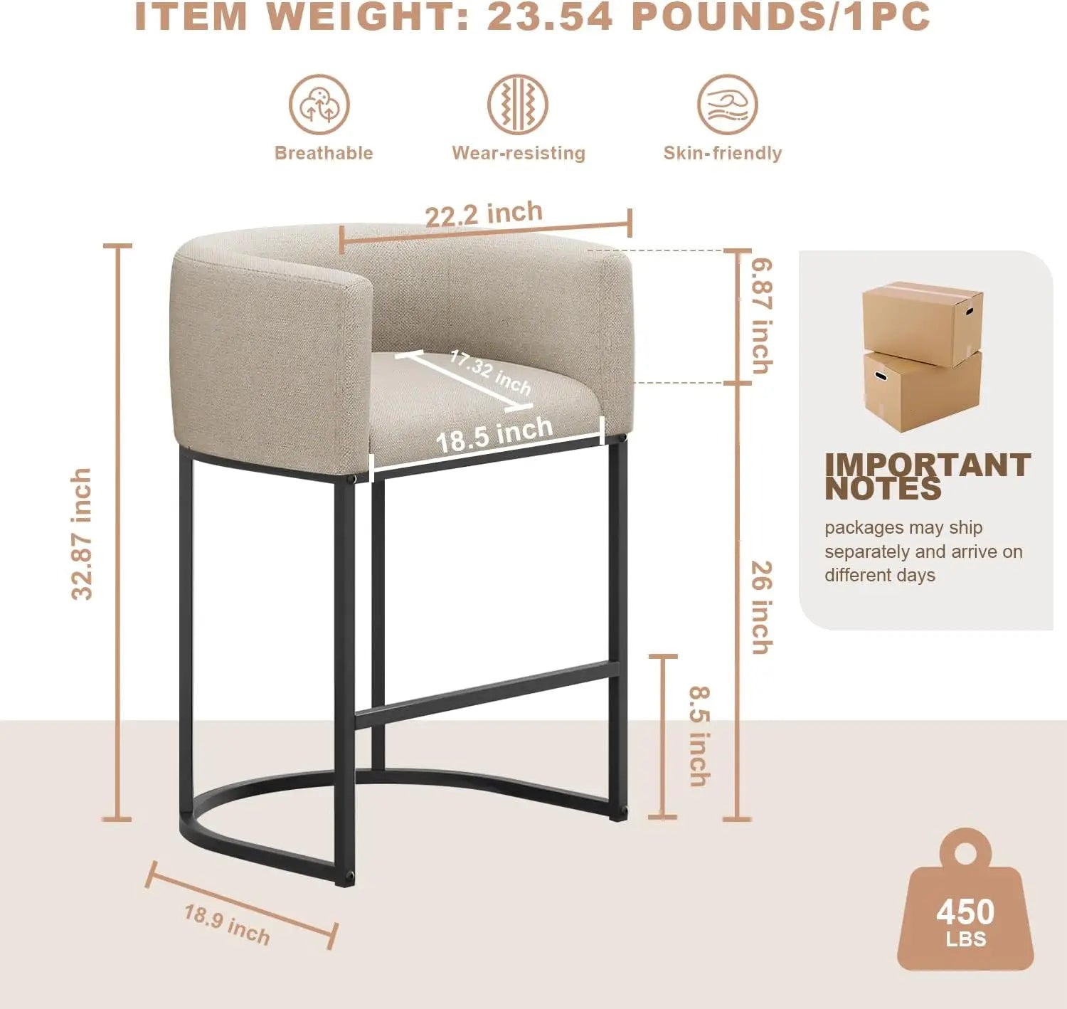 Swivel Counter Height Bar Stools Set Of 3,