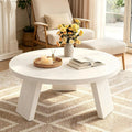 33.5 Inch Round Coffee Table for Living Room