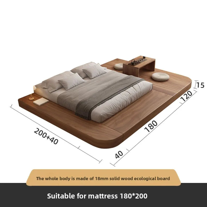Japanese-style King Bed Tatami, Low Bed Double
