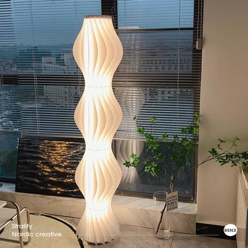 Modern Nordic Grass Skirts LED Floor Lamps
