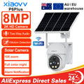 8MP 2K HD WIFI Wireless PTZ Solar Cctv Camera Battery Powered Outdoor