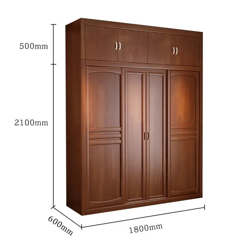Wardrobe Solid wood sliding door