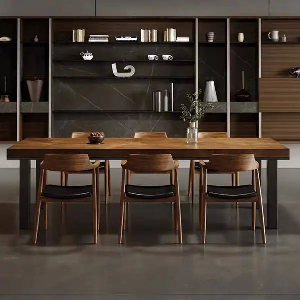 Popular Customize Size Rustic Dining  Room Table