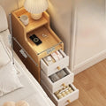 Bedside table Household bedroom Extremely narrow bedside seam rack 20CM wide