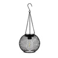 Solar Iron Lantern Led Solar Lights Waterproof Decorative Hanging Lights for Tree, Patio