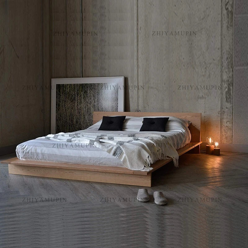 Japanese Wabi-Sabi Style Guesthouse & Hotel Bed