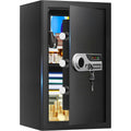 3.3 Cuft Large Home Safe with Digital Keypad and Key Lock for Money Documents