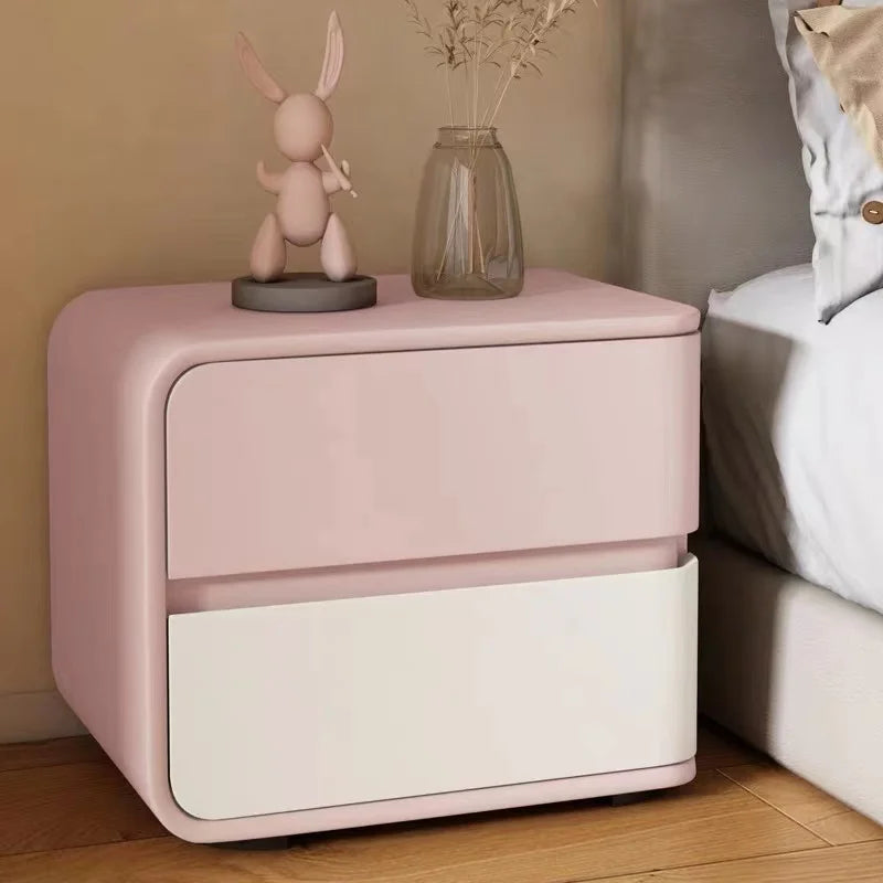 Modern  Simple Luxury Design Cream Style Nightstands