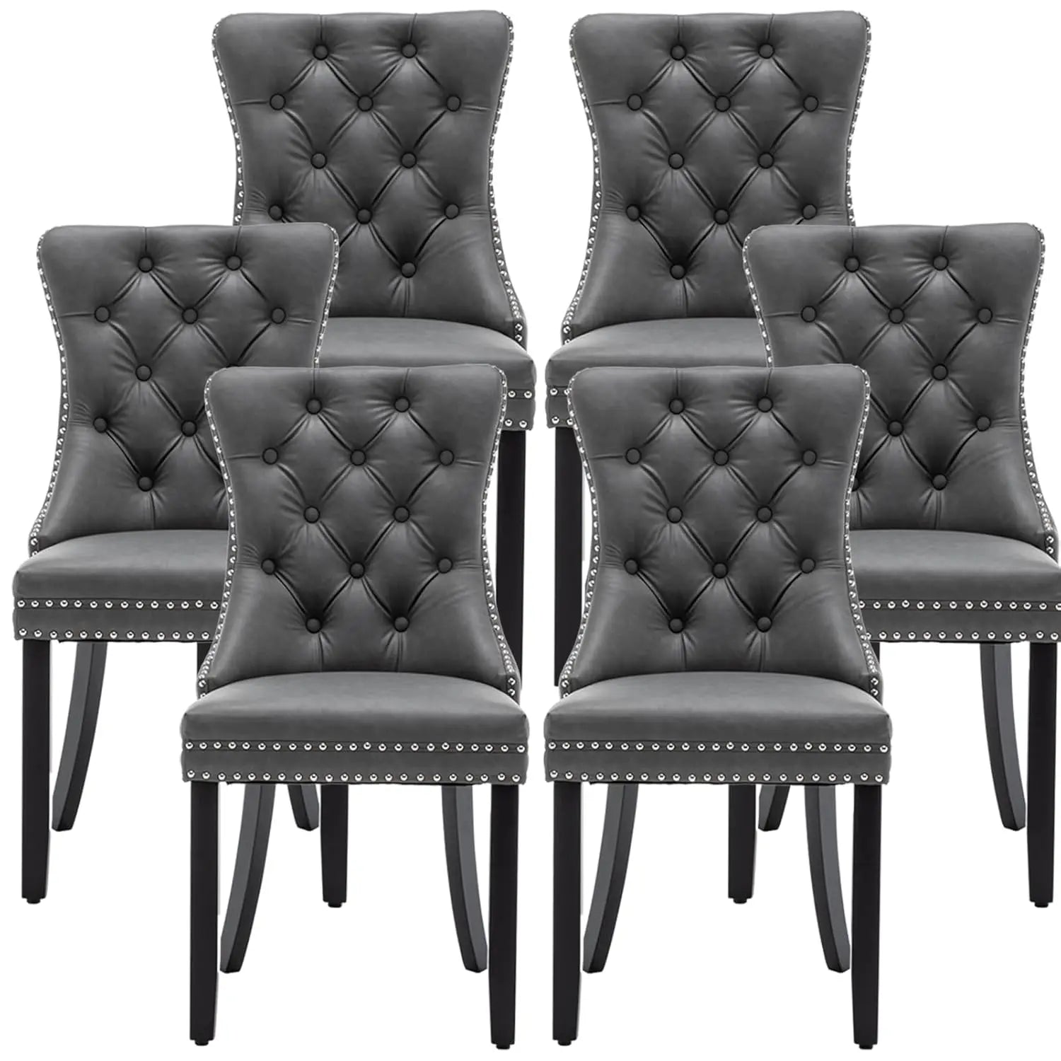 Velvet Dining Chairs Set of 6,