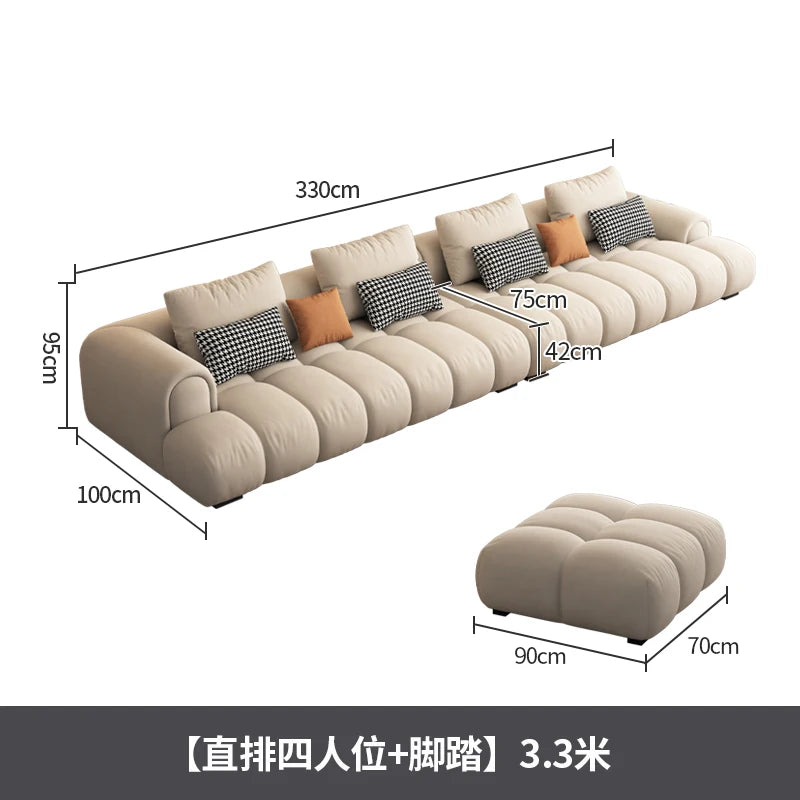 Sectional European Living Room Sofas Armchairs