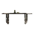 Italian Minimalist Dining Table Modern Simple Transparent Glass Dining Table