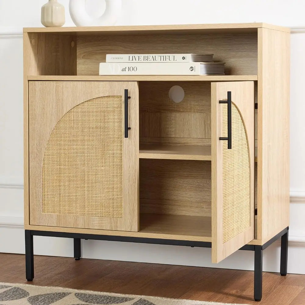 Rattan Sideboard Buffet Cabine