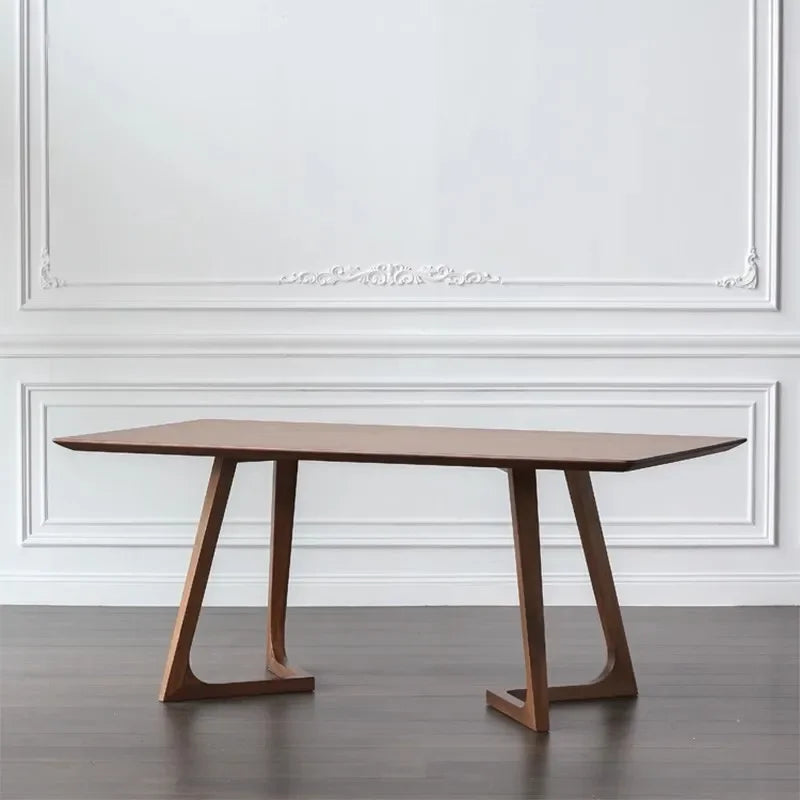Italy Kitchen Table Wooden Luxury Design