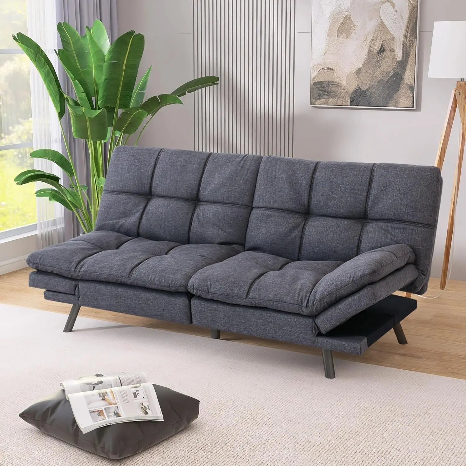 Convertible Futon Sofa Bed