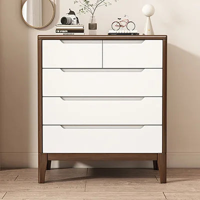 Wooden Chest of Drawers 5-Drawer & 6-Drawer Dresser Cabinet