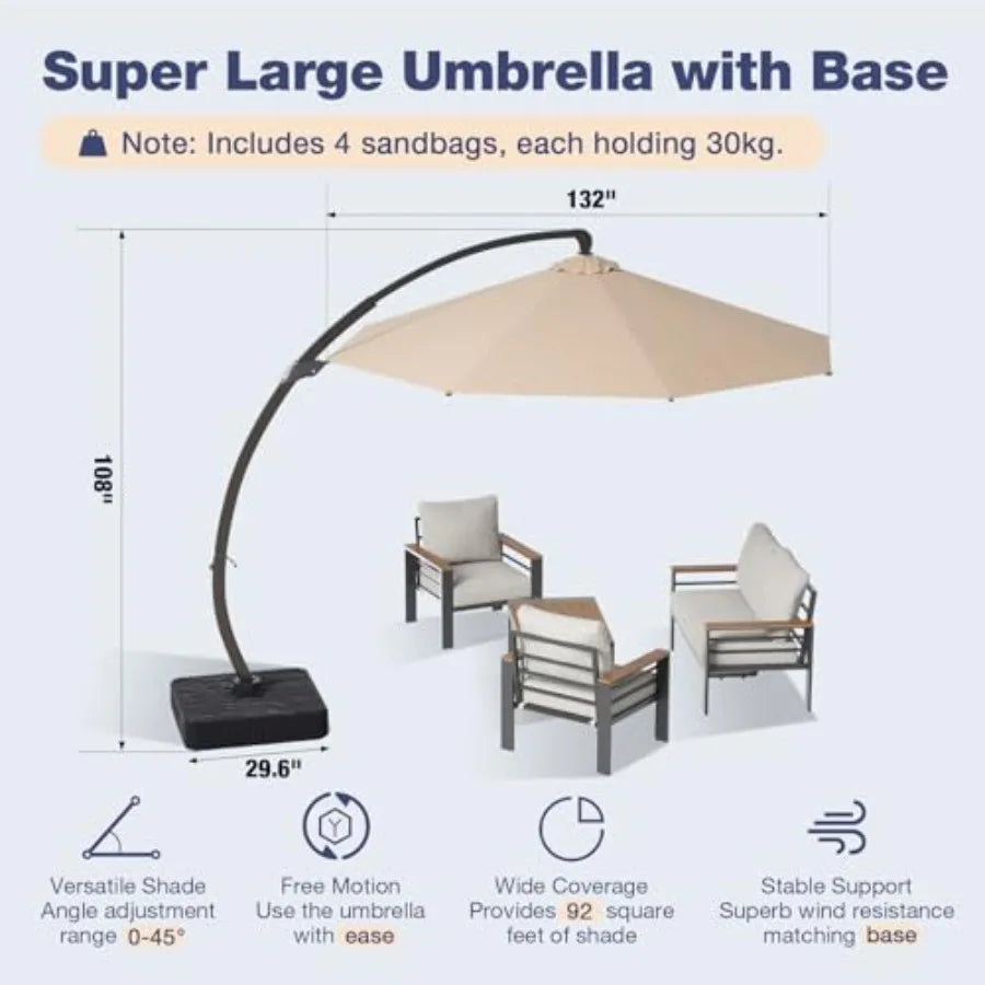 Aluminum Furniture Set for Porch Balcony or Patio