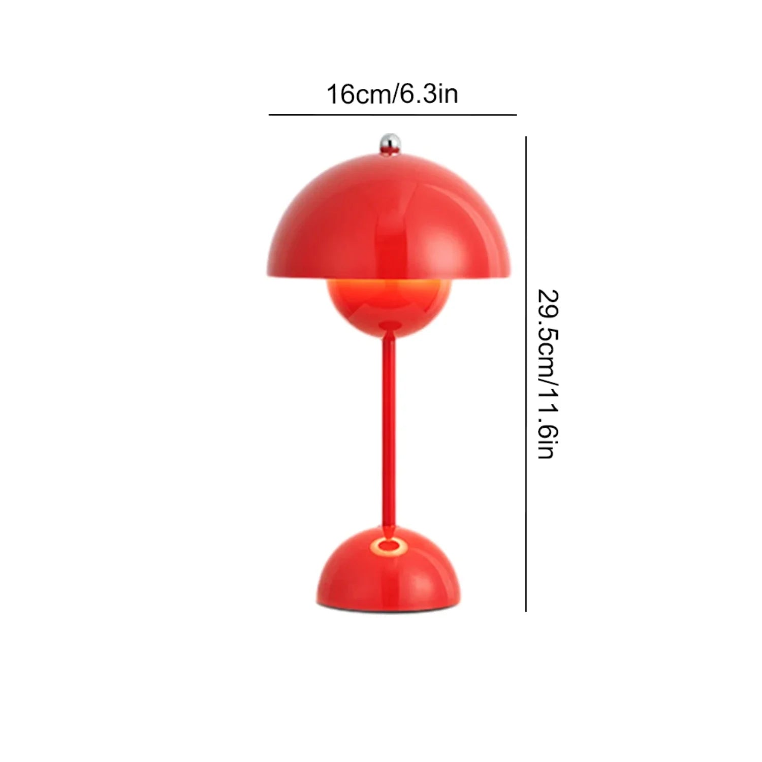 Mushroom LED Rechargeable Table Lamps