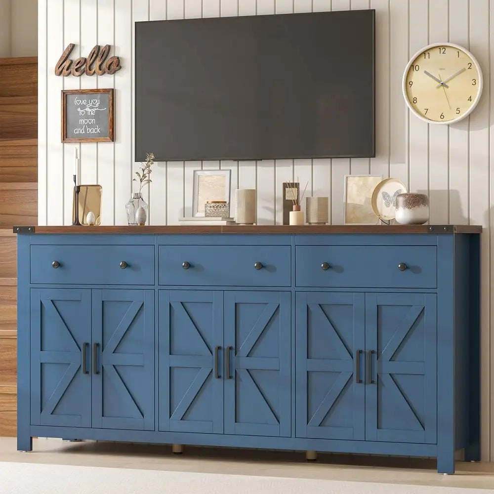 Large Sideboard Buffet Cabinet with Storage,