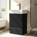 20 in Bathroom Vanity Ceramic Sink Freestanding Cabinet