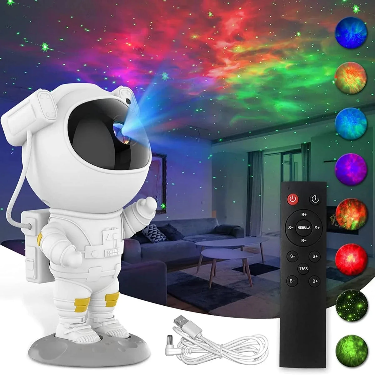 Cute Lighting Mood Light with Remote Control Dimming