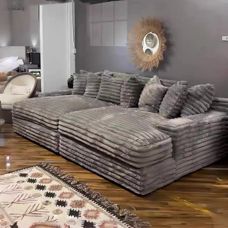 king-size customizable boneless couch