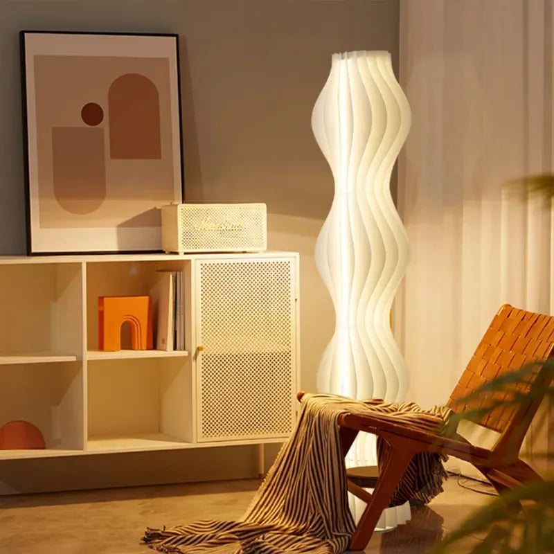 Modern Nordic Grass Skirts LED Floor Lamps