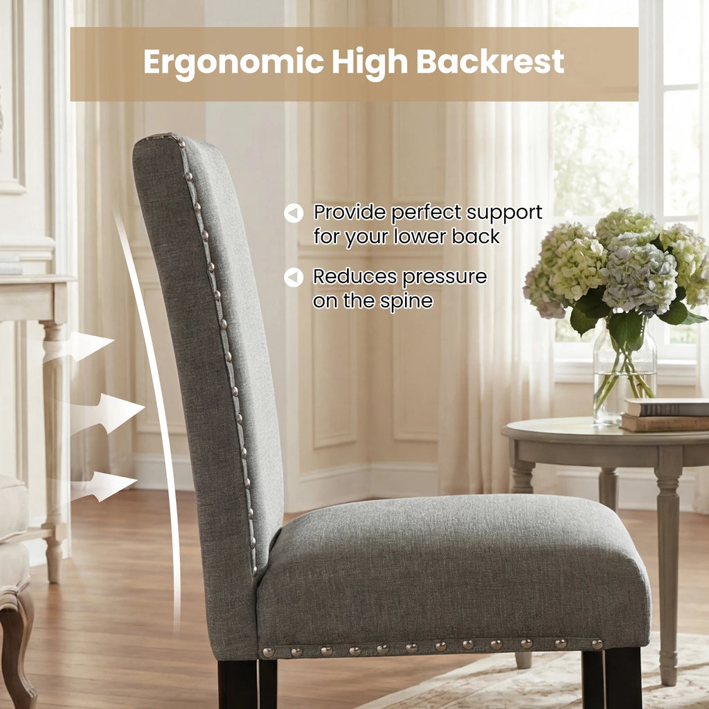 Wooden Dining Chairs Set of 4