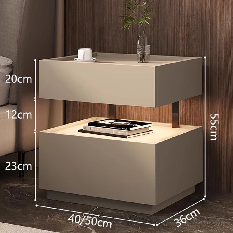 Simple European Bedside Table Classic