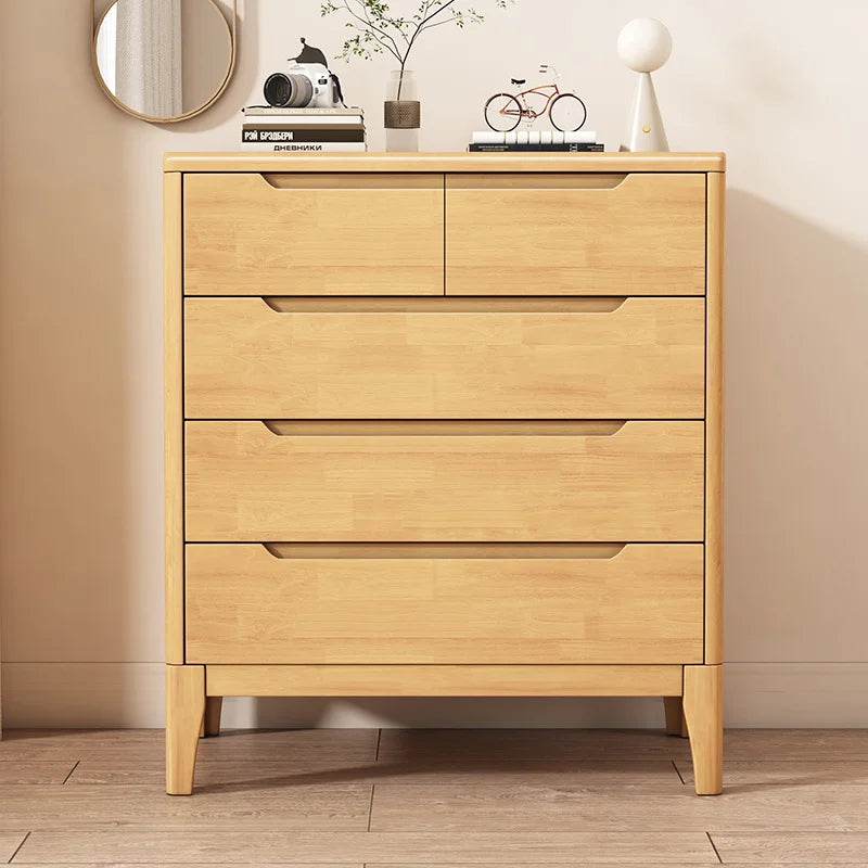 Wooden Chest of Drawers 5-Drawer & 6-Drawer Dresser Cabinet