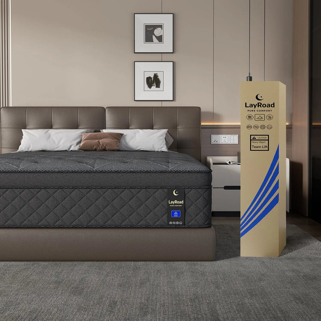 12/14 Inch Gel Memory Foam Hybrid Mattress